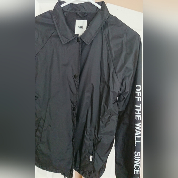 Vans black nylon Jacket, size S - Picture 2 of 8